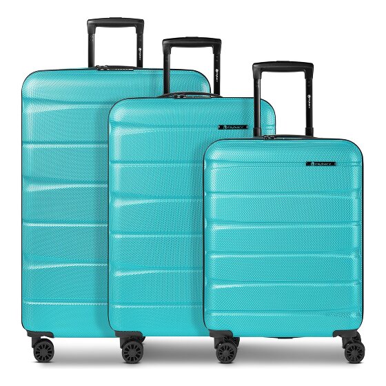 Franky Munich 4.0 4 roues Set de valises 3 pièces avec soufflet d'extension