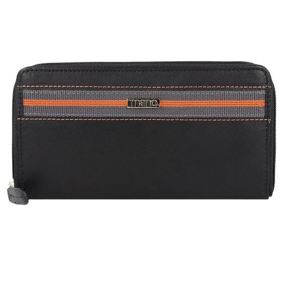 mano Don Leonardo Porte-monnaie RFID cuir 18 cm