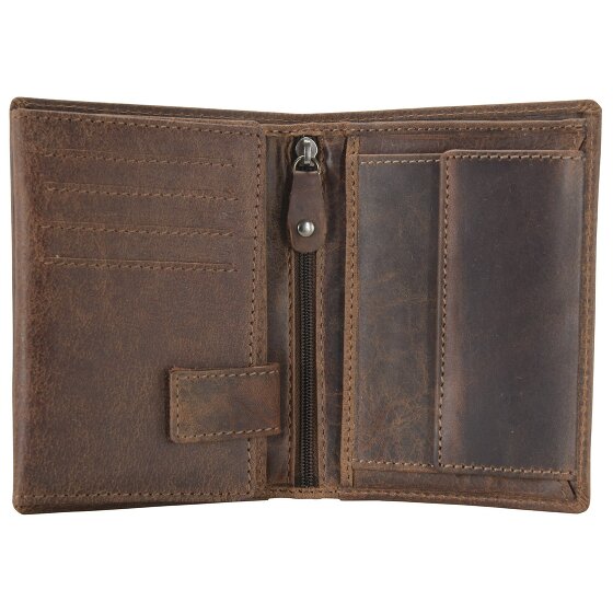 Greenland Nature Porte-monnaie Montana en cuir 9,5 cm