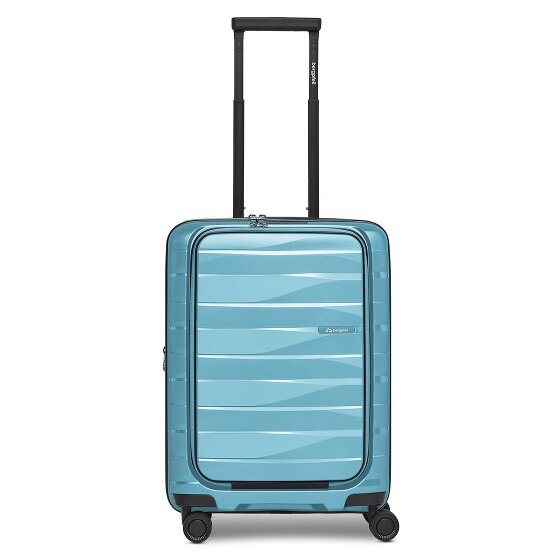 Bergpfeil Travel 4 roulettes Trolley de cabine 55 cm Compartiment pour ordinateur portable avec soufflet d'extension