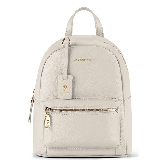 Lazarotti Bologna Leather Sac à dos de ville Cuir véritable 27 cm
