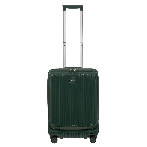 Bric's Positano 4 roulettes Trolley de cabine 55 cm avec soufflet d'extension