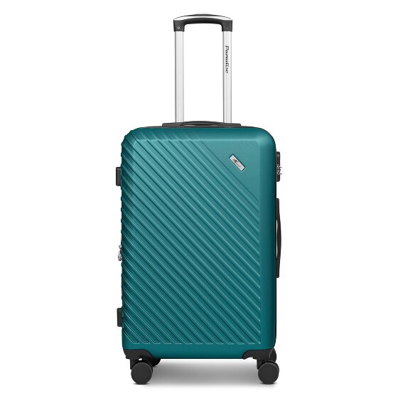 Check.In Paradise 2.0 4 roues Valise cabine M 68 cm avec soufflet d'extension