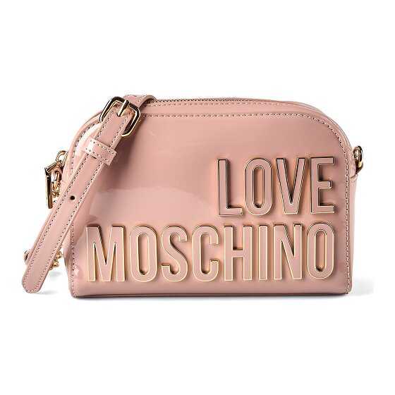 Love Moschino Enameled Logo Sac à bandoulière 20 cm