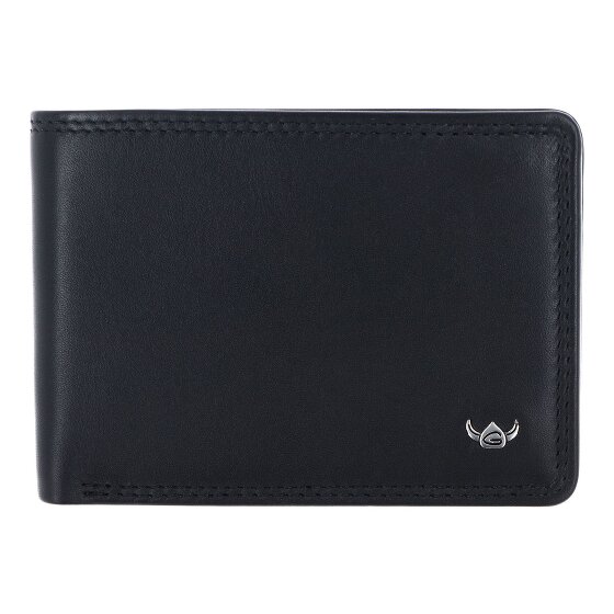 Golden Head Polo Porte-monnaie Protection RFID Cuir véritable 11 cm