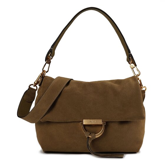 abro Temi Sac à bandoulière Cuir véritable 26 cm