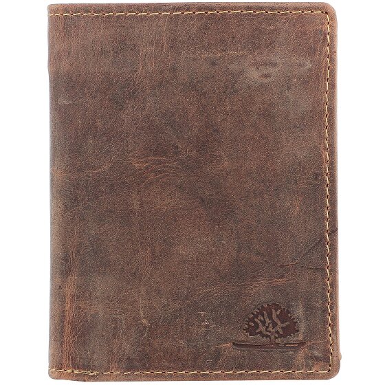 Greenburry Porte-monnaie Vintage RFID en cuir 10 cm
