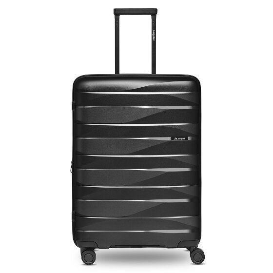 Bergpfeil Travel 4-roll Trolley M 66 cm avec soufflet d'extension