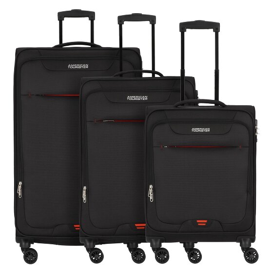 American Tourister Street Roll 4 roulettes Set de valises 3 pièces avec soufflet d'extension