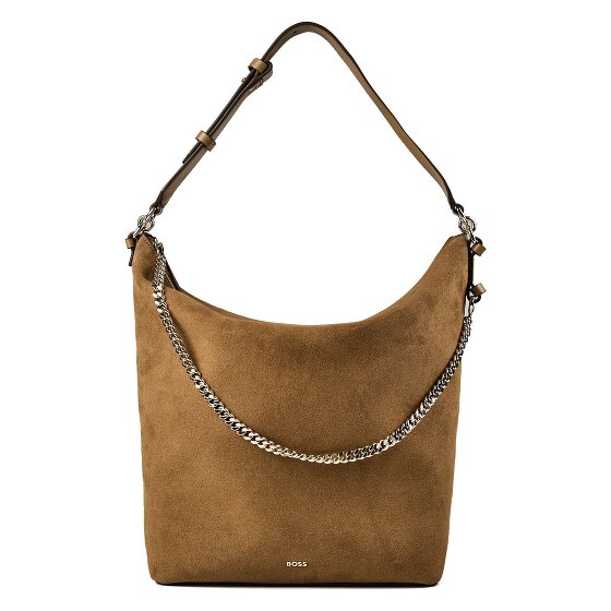 Boss Yelena Sac à bandoulière Cuir véritable 28 cm
