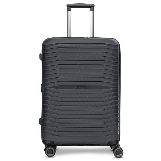 Stratic Shine 4 roues trolley 65 cm avec soufflet extensible