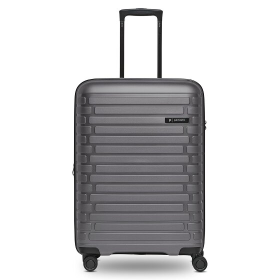 Pactastic Collection 04 THE MEDIUM + 4 roulettes Trolley M 66 cm avec soufflet d'extension