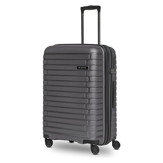 Pactastic Collection 04 THE MEDIUM + 4 roues Valise cabine M 66 cm '"avec soufflet d''extension"'