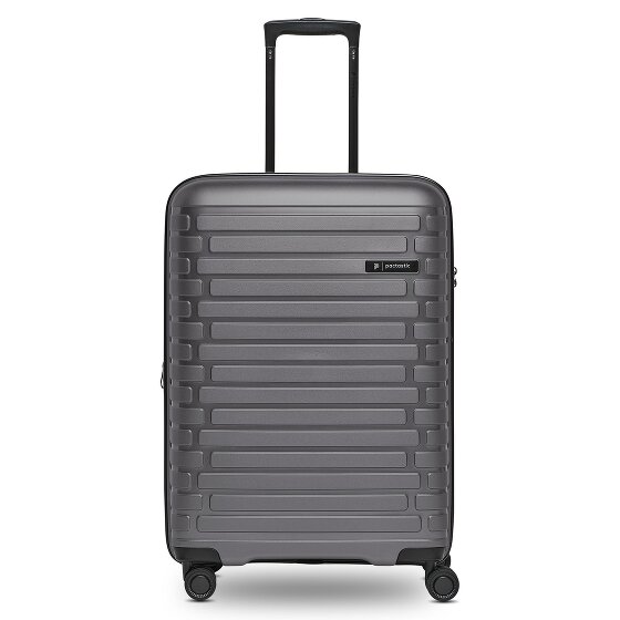 Pactastic Collection 04 THE MEDIUM + 4 roulettes Trolley M 66 cm avec soufflet d'extension