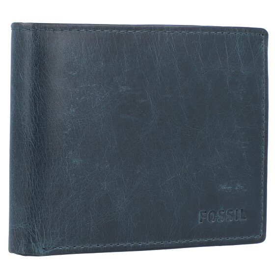 Fossil Derrick Porte-monnaie Protection RFID Cuir véritable 11.5 cm