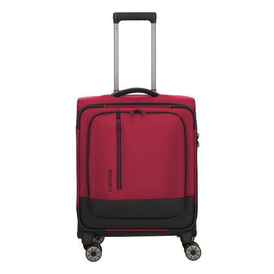 Travelite Crosslite 5.0 4 roulettes Trolley de cabine S 55 cm Compartiment pour ordinateur portable