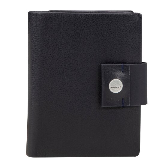Maître Henau Dawina Porte-monnaie Protection RFID Cuir véritable 12.5 cm