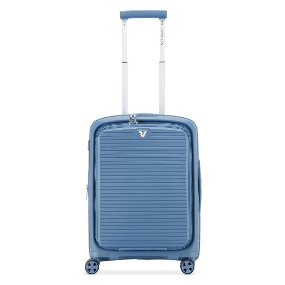 Roncato Arcade DLX 4 roulettes Trolley de cabine 55 cm Compartiment pour ordinateur portable avec soufflet d'extension