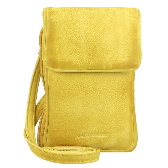 Jack Kinsky Nassau Étui pour téléphone portable RFID Cuir 9,5 cm