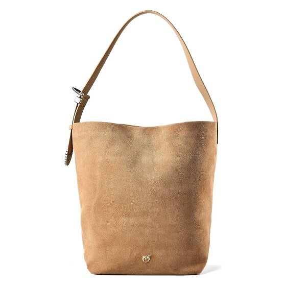 PINKO Bucket Sac à bandoulière Cuir véritable 41 cm