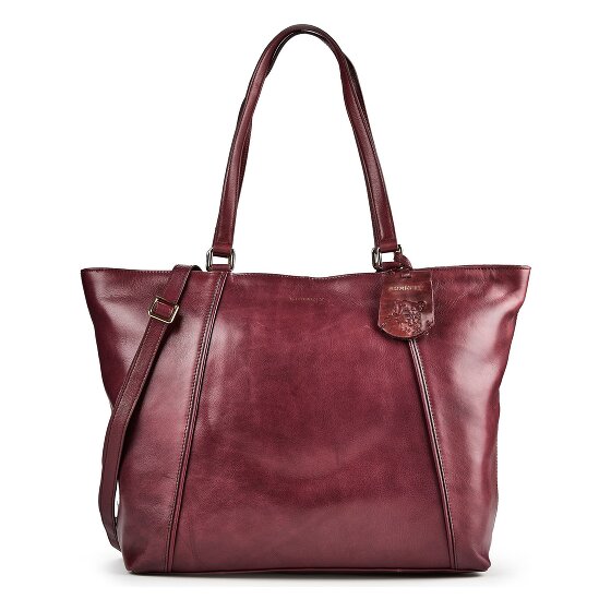 Burkely Fine Florence Sac de shopper Cuir véritable 37 cm Compartiment ordinateur