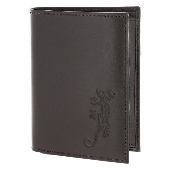 oxmox Leather Porte-monnaie Protection RFID Cuir véritable 10 cm