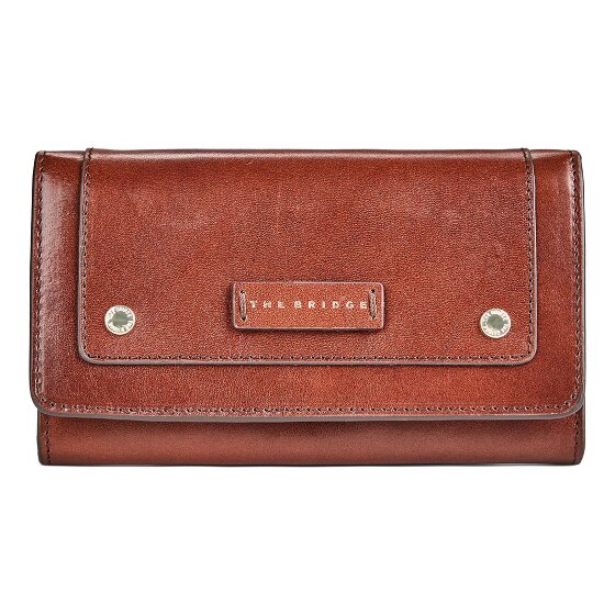 The Bridge Cecilia Porte-monnaie Protection RFID Cuir véritable 17 cm