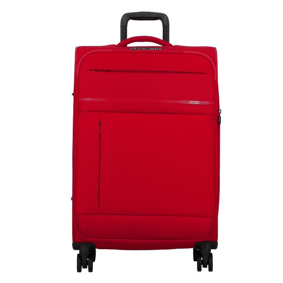 Jump Monthélys 4 roulettes Trolley 67 cm avec soufflet d'extension
