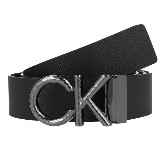 Calvin Klein CK Metal Ceinture Cuir véritable