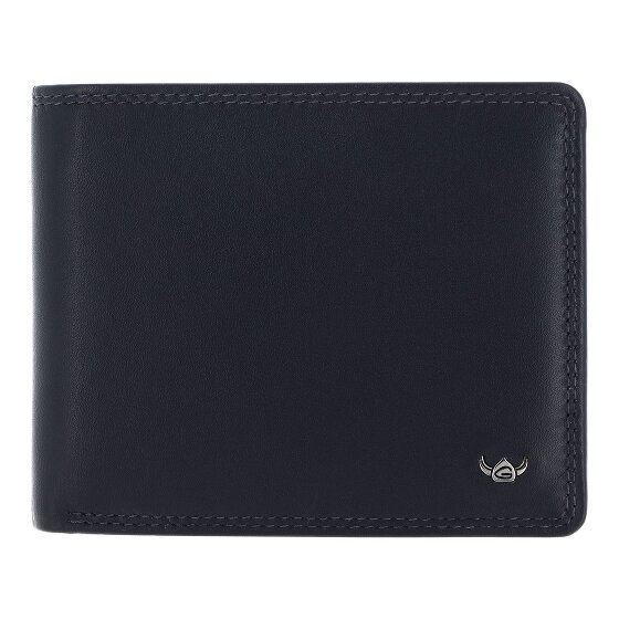 Golden Head Polo Porte-monnaie Protection RFID Cuir véritable 12 cm
