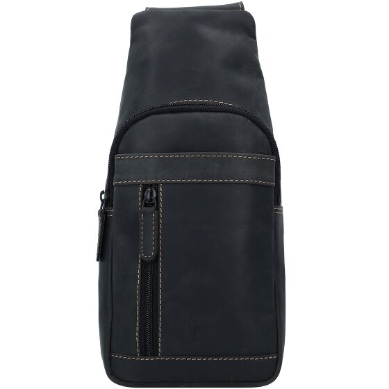 Jack Kinsky Baltimore 17 Sac à bandoulière en cuir 30 cm