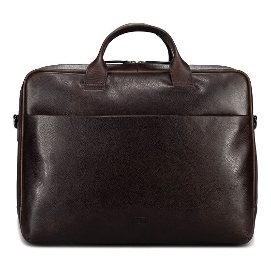 Jost London Attaché-case Cuir véritable 40 cm Compartiment ordinateur