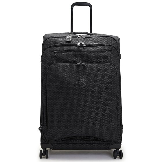 Kipling Basic Plus New Youri Spin 4 roulettes Trolley L 76 cm avec soufflet d'extension