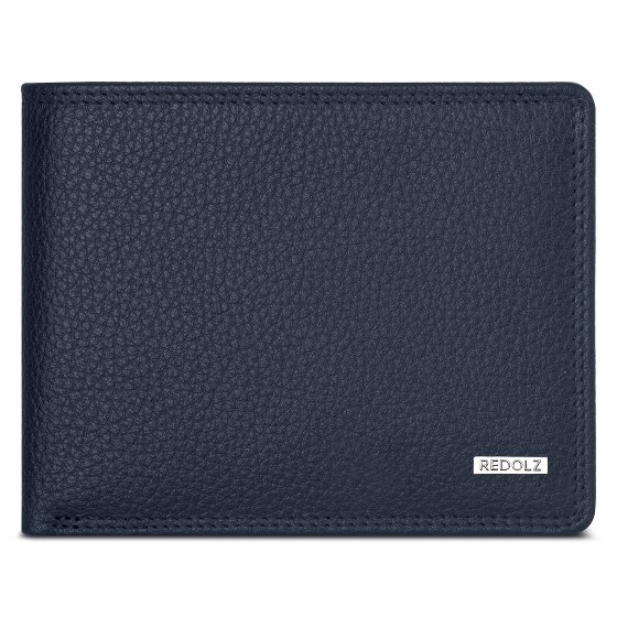 Redolz Leather Essentials QF Porte-monnaie en cuir RFID 11,5 cm