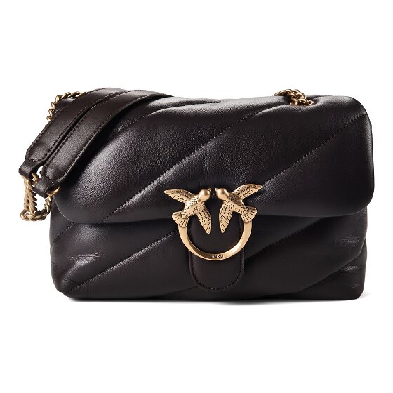 PINKO Love Puff Sac à bandoulière Cuir véritable 27 cm