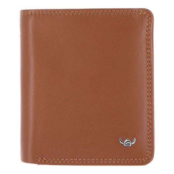 Golden Head Polo Porte-monnaie Protection RFID Cuir véritable 8.5 cm