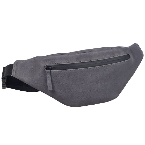 Leonhard Heyden Sac banane en cuir La Haye 27 cm