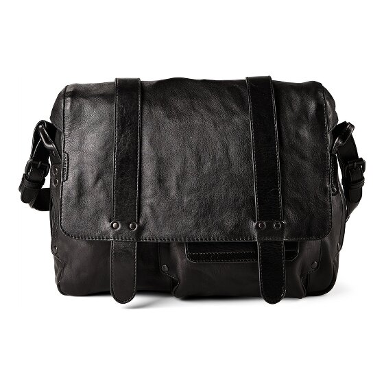 aunts & uncles Grandma's Luxury Club Porte-documents Messenger Cuir véritable 34 cm Compartiment ordinateur