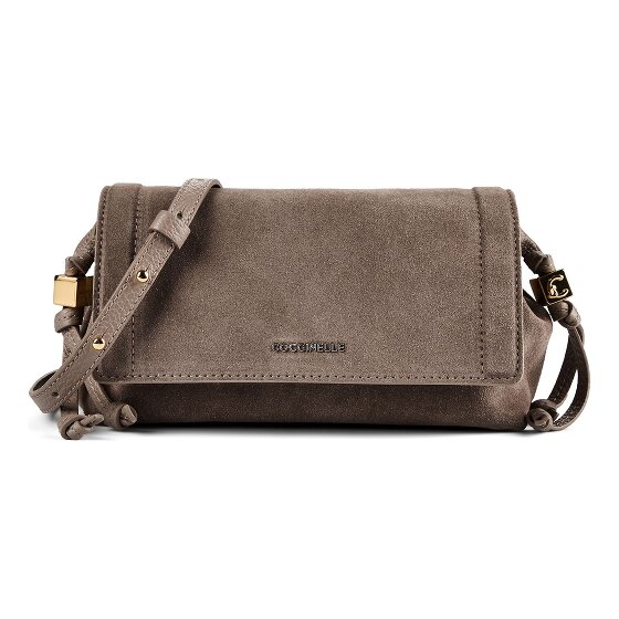 Coccinelle Thess Sac à bandoulière Cuir véritable 21 cm
