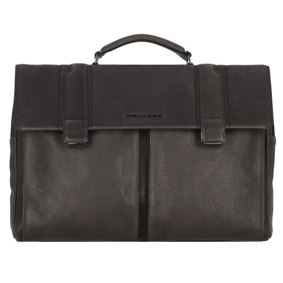 Piquadro Kobe Attaché-case Cuir véritable 42 cm Compartiment ordinateur