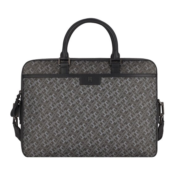 Tommy Hilfiger TH Monogram Porte-documents Cuir 40 cm Compartiment pour ordinateur portable