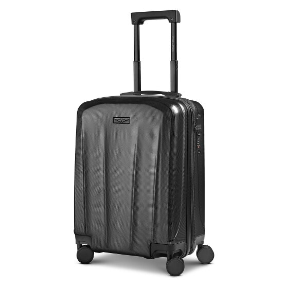 Police New York 4 roues Valise cabine S 54 cm avec soufflet d'extension