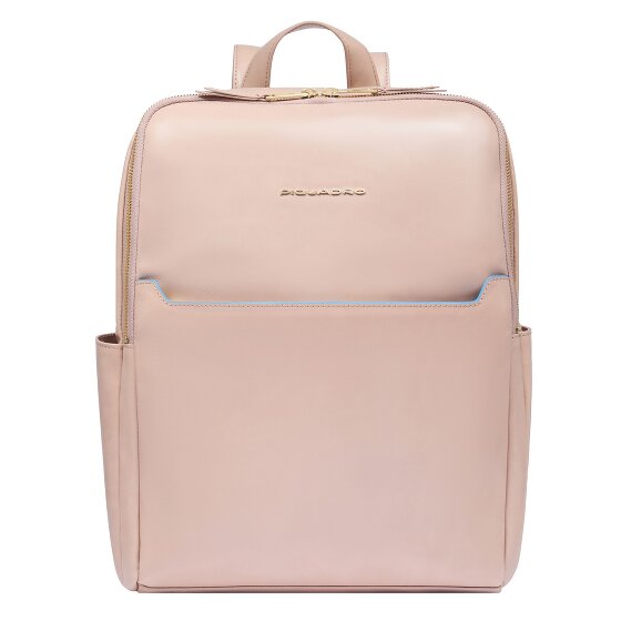 Piquadro Blue Square Daypack Protection RFID Cuir 37 cm Compartiment pour ordinateur portable