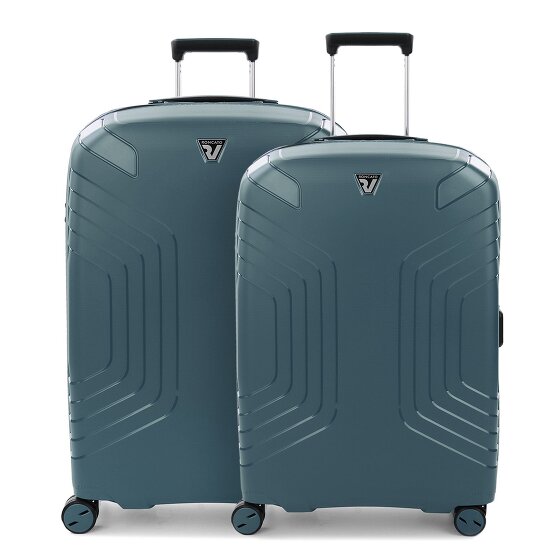 Roncato Ypsilon 4 roulettes Set de valises 2 pièces avec soufflet d'extension