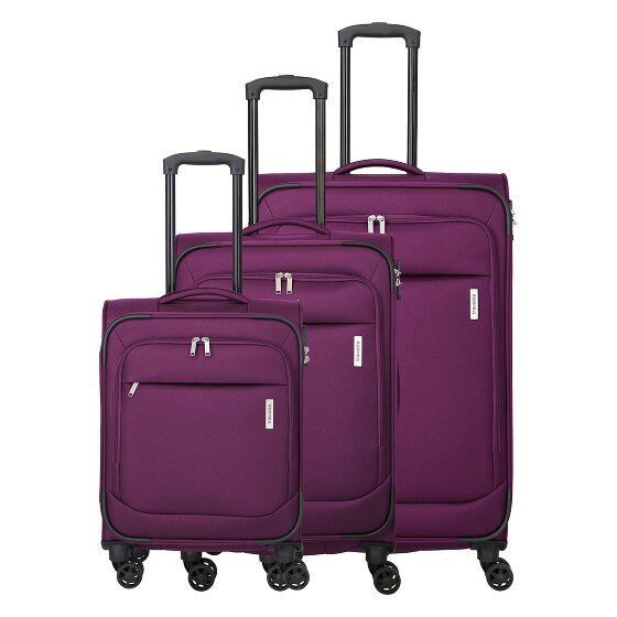 Travelite Priego 4 roues Set de valises 3 pièces