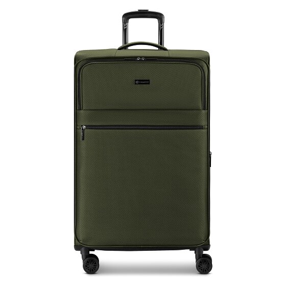 bugatti Valencia Soft 4 roues Valise cabine L 75 cm avec soufflet d'extension