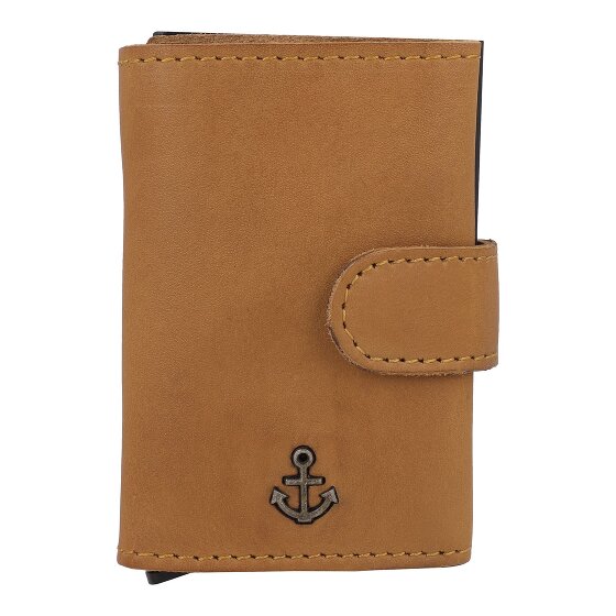 Harbour 2nd Anchor Love Robin 2 Étui pour cartes de crédit Protection RFID Cuir 6 cm