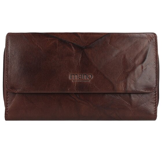 mano Donna Aurona Porte-monnaie RFID en cuir 18 cm