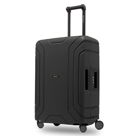 Redolz Essentials 15 trolley à 4 roulettes 65 cm avec fermeture à trois points