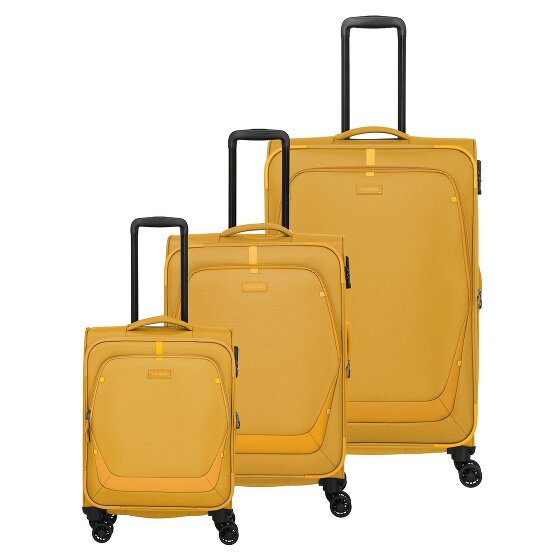 Travelite Umbria 4 roues Set de valises 3 pièces avec soufflet d'extension